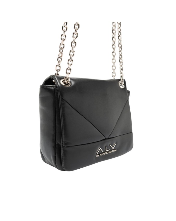  Alv By Alviero Martini - Borsa a spalla in poliuretano con