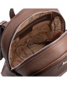 Alv By Alviero Martini - Women's Leather Backpack with Exterior Pocket - Luxury