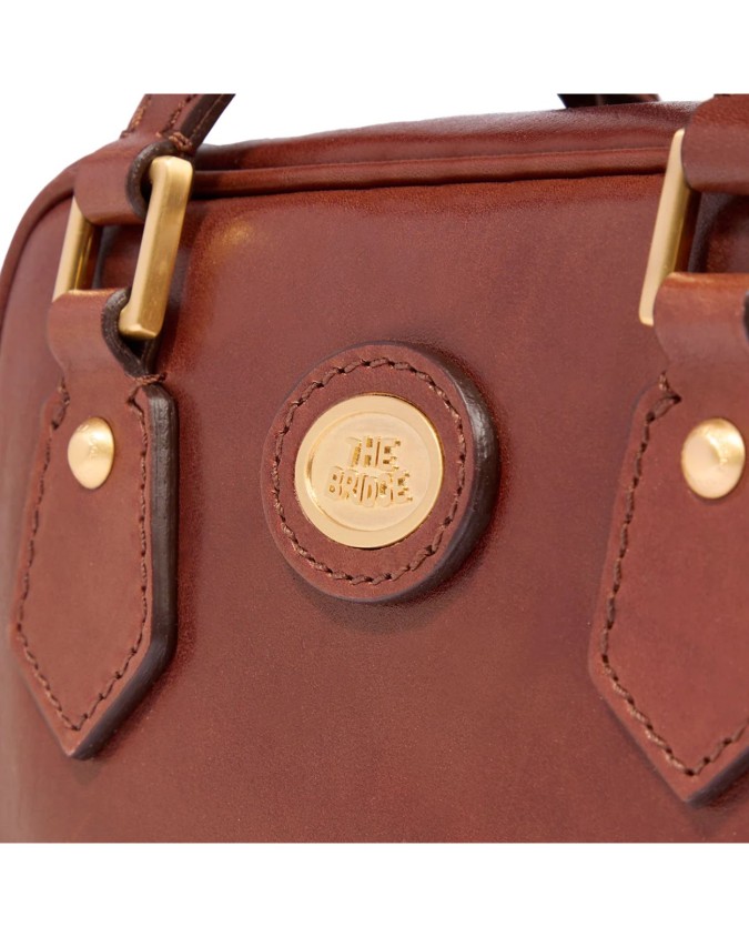 The Bridge - Bauletto in pelle con tracolla Story Donna