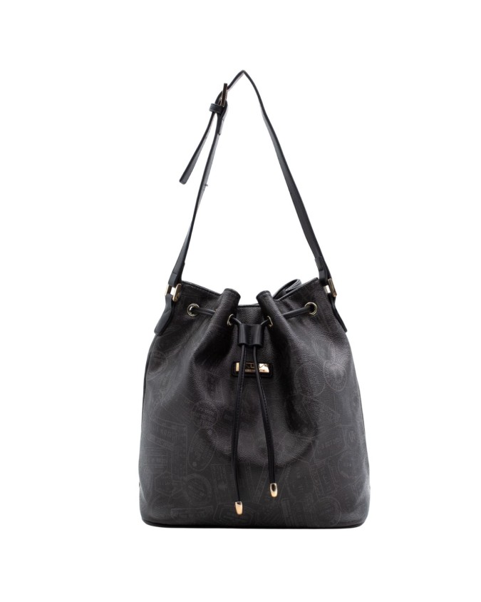 Alv By Alviero Martini - Borsa a secchiello in poliuretano con