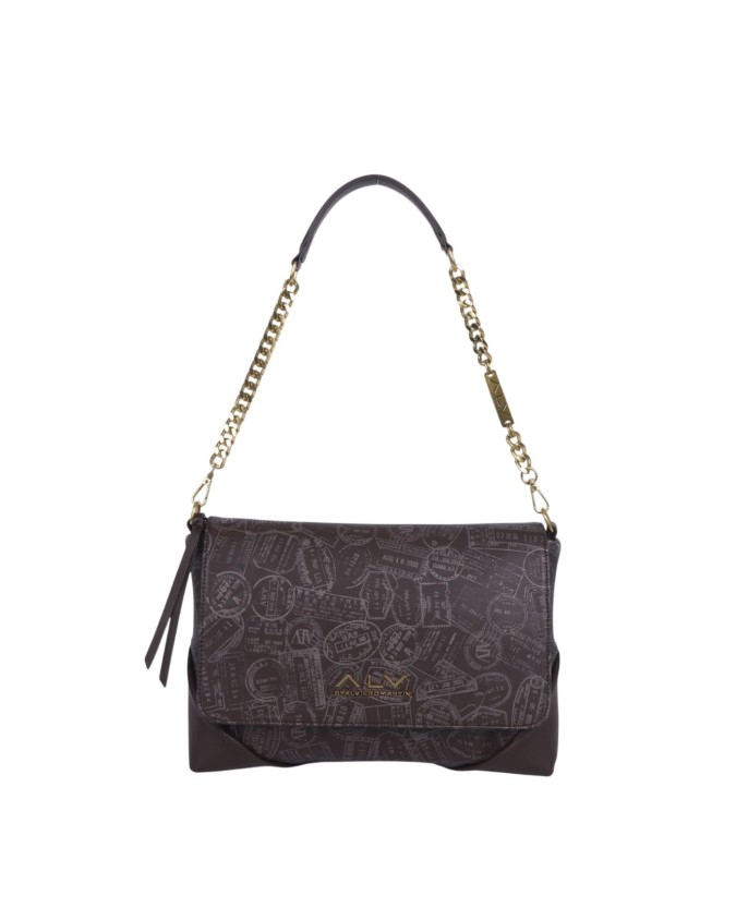  Alv By Alviero Martini - Borsa hobo a spalla in ecopelle