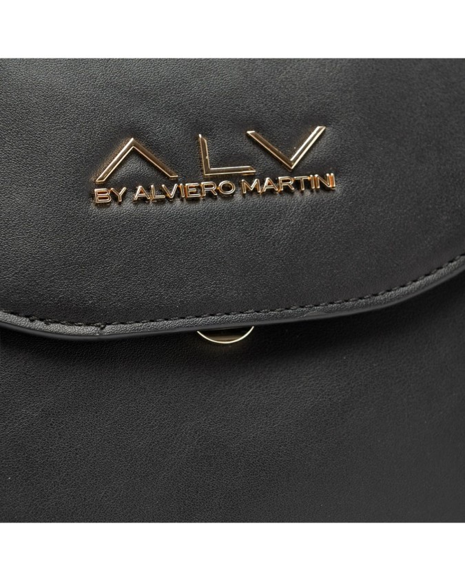 Alv By Alviero Martini - Borsa a mano grande in poliuretano Music Passport Mix