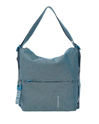  Mandarina Duck - Borsa a spalla con tasca frontale in Mitrix