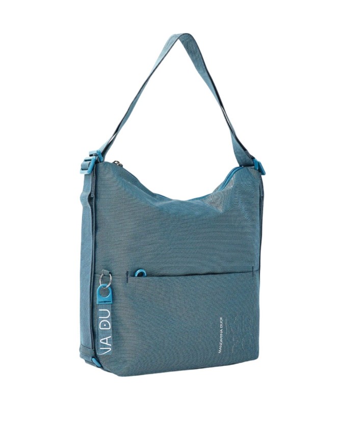  Mandarina Duck - Borsa a spalla con tasca frontale in Mitrix