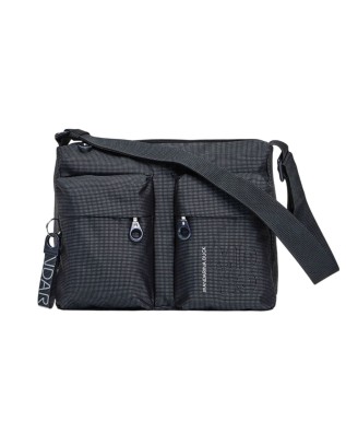  Mandarina Duck - Borsa a tracolla con doppia tasca in Mitrix