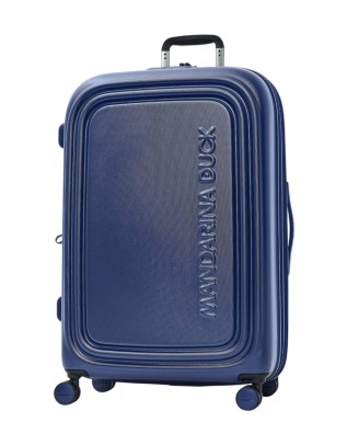 Mandarina Duck - Trolley grande espandibile in policarbonato Logoduck 2