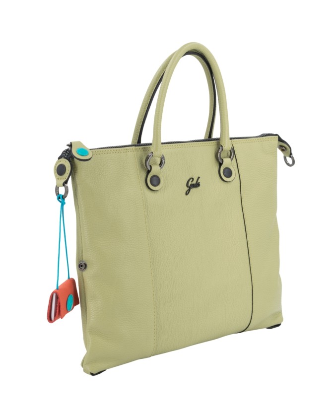 Gabs - Borsa piatta trasformabile in pelle Tg M Bull Black