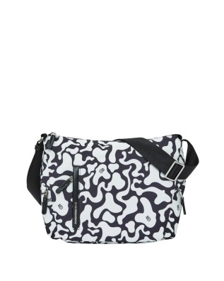  Mandarina Duck - Borsa a tracolla in poliestere con tasche