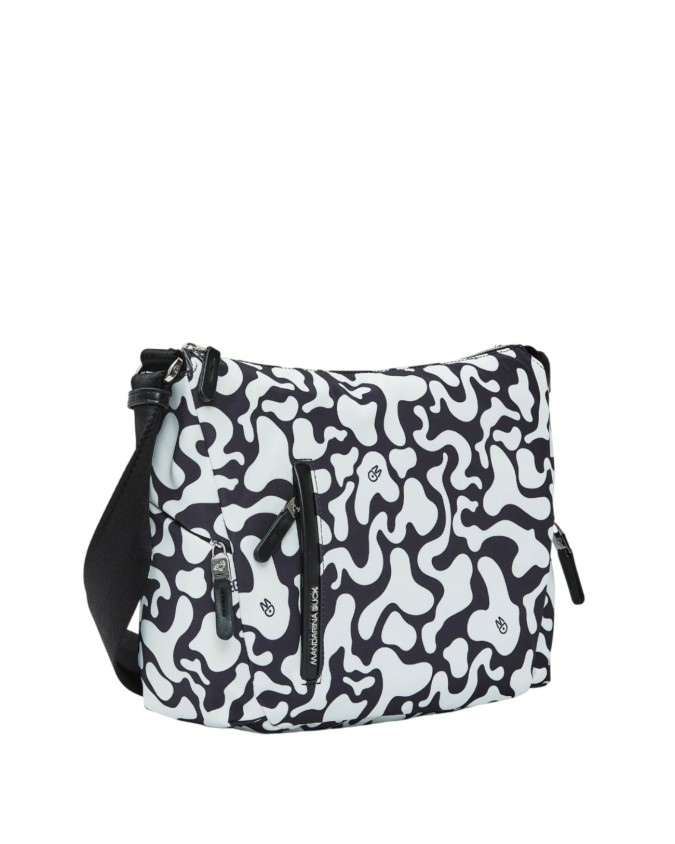  Mandarina Duck - Borsa a tracolla in poliestere con tasche
