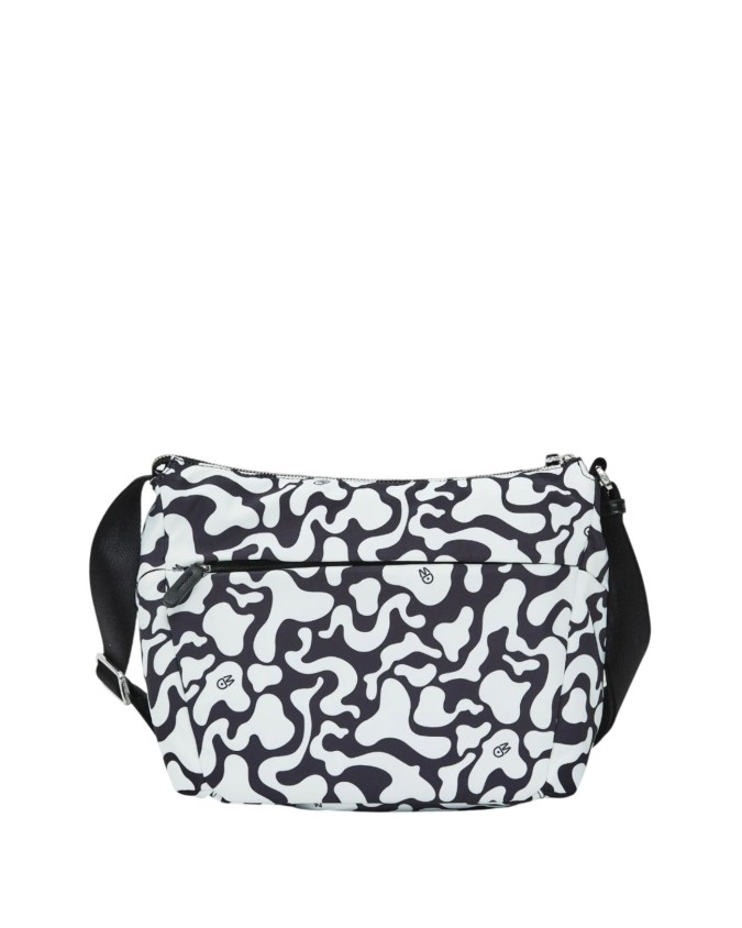  Mandarina Duck - Borsa a tracolla in poliestere con tasche