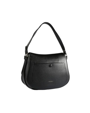  Coccinelle - Borsa a mano in pelle con tracolla e patta large 2