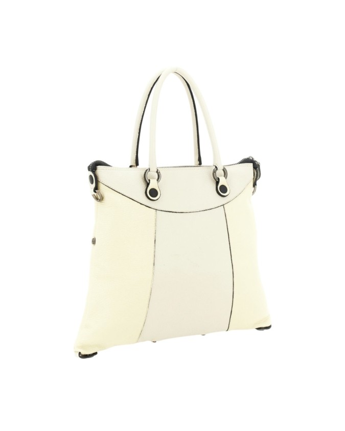 Gabs - Borsa shopping in pelle Tg. M bicolor Black Alyce