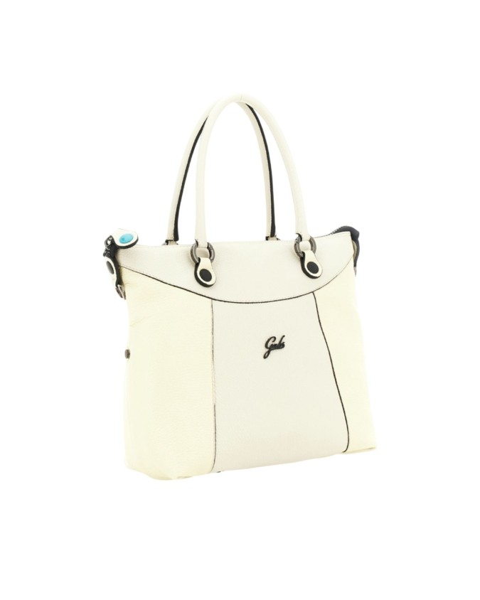 Gabs - Borsa shopping in pelle Tg. M bicolor Black Alyce