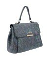 Alv By Alviero Martini - Borsa a mano con patta e tracolla Passport Classic