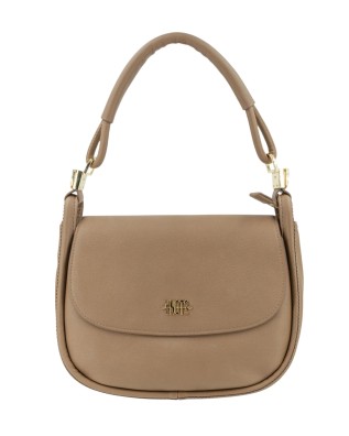 Ynot - Borsa a spalla in simil pelle con patta Fantasy