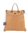 Gabs - Zaino donna in pelle Tg M con tasca Bull Black Yvonne