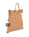 Gabs - Zaino donna in pelle Tg M con tasca Bull Black Yvonne