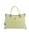 Gabs - Borsa piatta in pelle con tasca esterna Tg. M Bull Black Elara