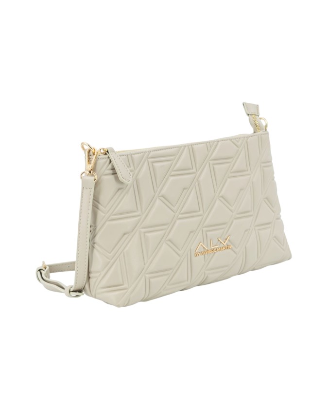 Alv By Alviero Martini - Borsa a spalla in ecopelle trapuntata Stella
