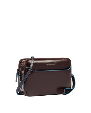  Piquadro - Pochette uomo in pelle con chiusura a impronta 2