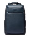 Piquadro - Customizable Modus leather travel backpack with space for a 15.6-inch laptop