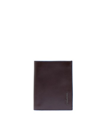  Piquadro - Portafoglio uomo verticale con porta monete, porta