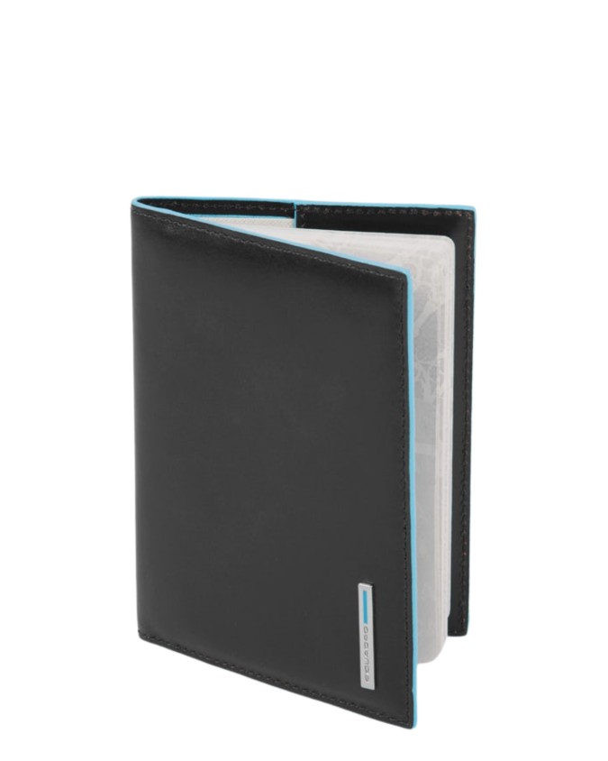 Piquadro - Blue Square Unisex Leather...