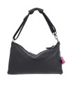 Gabs - Damen-Clutch aus Leder, Größe M, Modell Beyonce Est West Bull Black