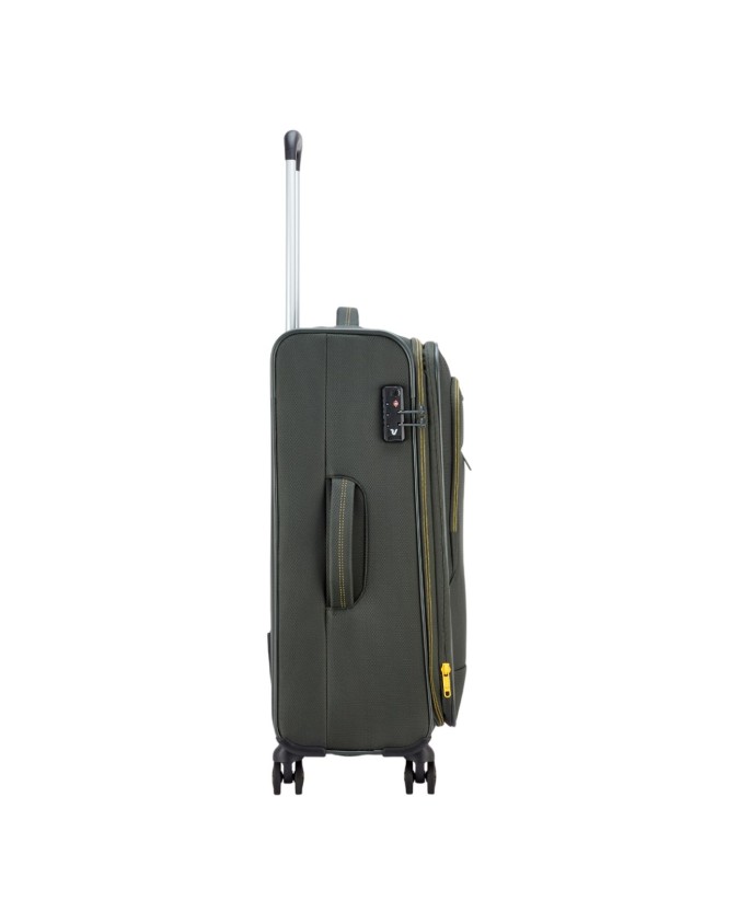 Roncato - Trolley medio in poliestere 4 Ruote 65 cm espandibile Flyover