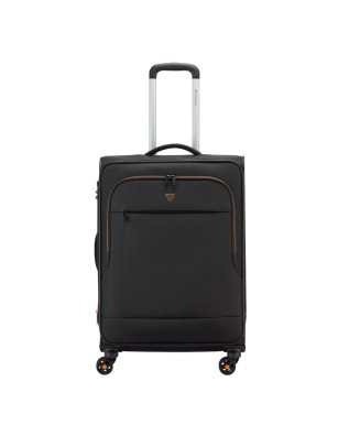 Roncato - Trolley medio in poliestere 4 Ruote 65 cm espandibile Flyover