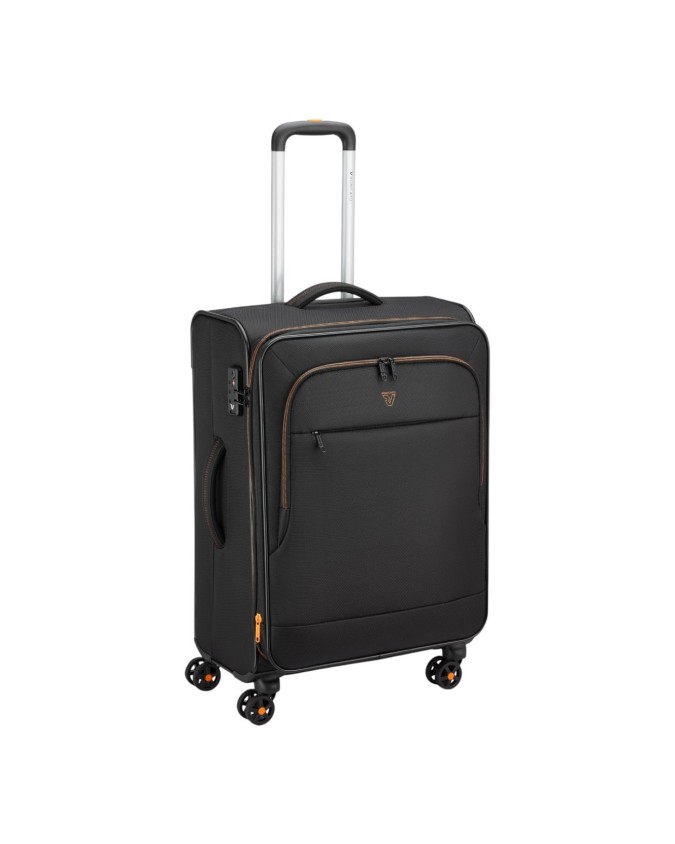 Roncato - Trolley medio in poliestere 4 Ruote 65 cm espandibile Flyover