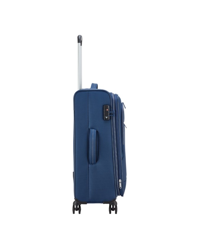 Roncato - Trolley medio in poliestere 4 Ruote 65 cm espandibile Flyover
