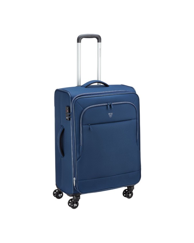Roncato - Trolley medio in poliestere 4 Ruote 65 cm espandibile Flyover