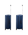Roncato - 55 cm Polypropylene Cabin Trolley with 4 Wheels, Expandable, Storm