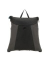 Gabs - Zaino donna trasformabile in pelle bicolor Tg. M Aria Black