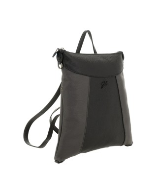  Gabs - Zaino donna trasformabile in pelle bicolor Tg.  2