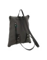 Gabs - Zaino donna trasformabile in pelle bicolor Tg. M Aria Black
