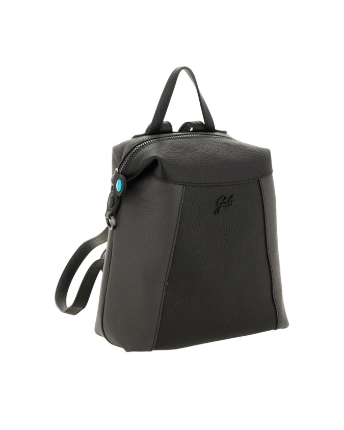 Gabs - Zaino donna trasformabile in pelle bicolor Tg. M Aria Black