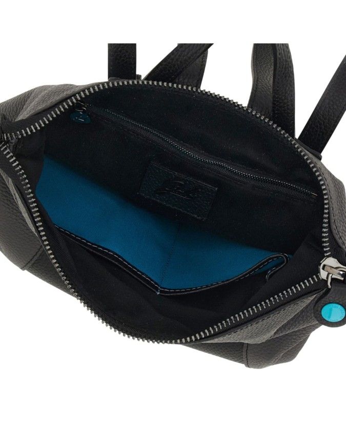 Gabs - Zaino donna trasformabile in pelle bicolor Tg. M Aria Black