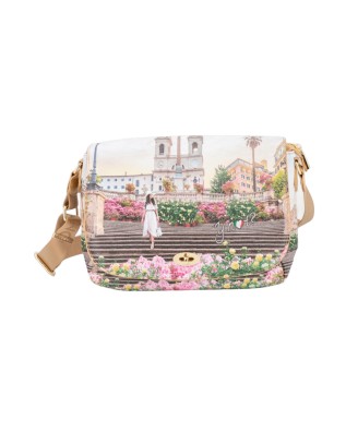  Ynot - Borsa pattina in ecopelle stampa città Yesbag