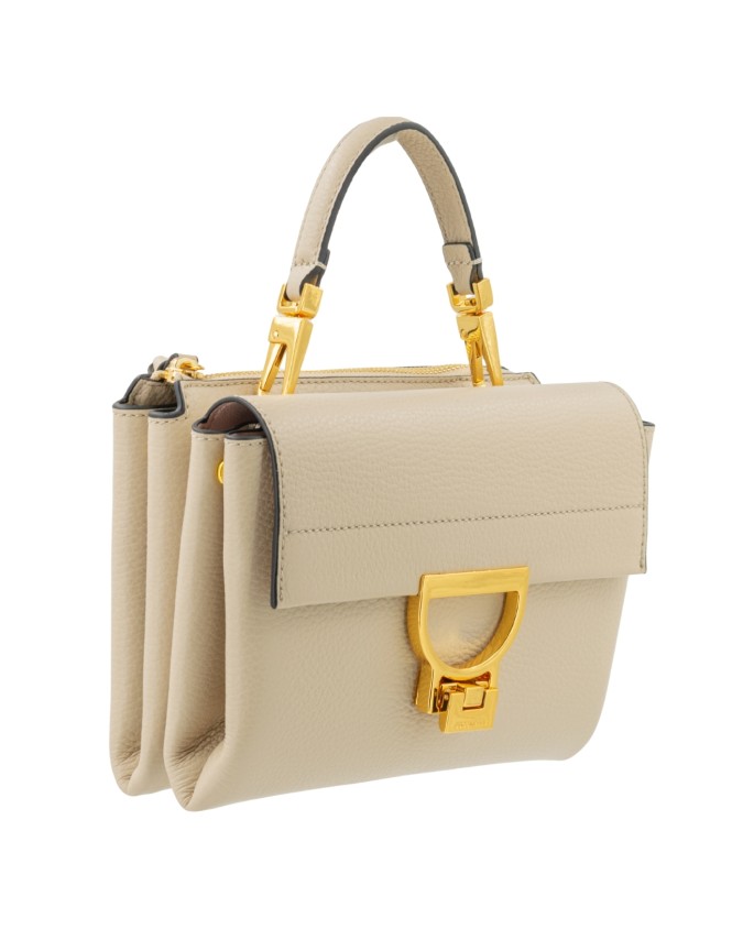 Coccinelle - Borsa a mano piccola a due scomparti in pelle