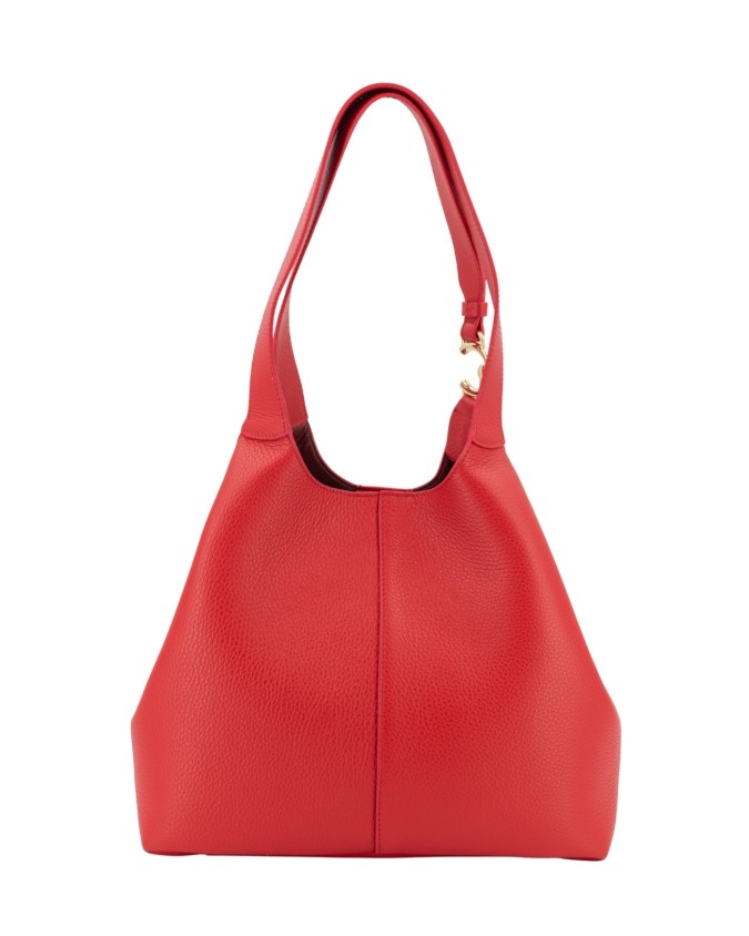 Coccinelle – Borsa shopper a spalla in pelle grande C-Easy