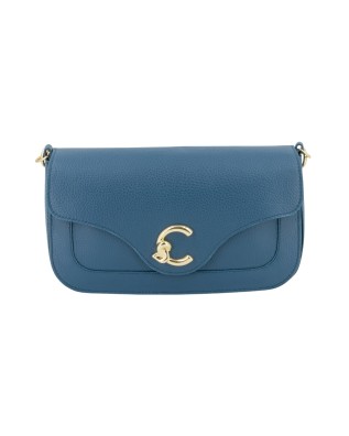  Coccinelle - Borsa a spalla e a tracolla in pelle con patta