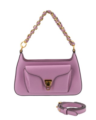 Coccinelle - Beat Generation Small Leather Shoulder Bag -...