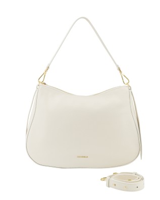  Coccinelle - Borsa a spalla media in pelle con tracolla Nory