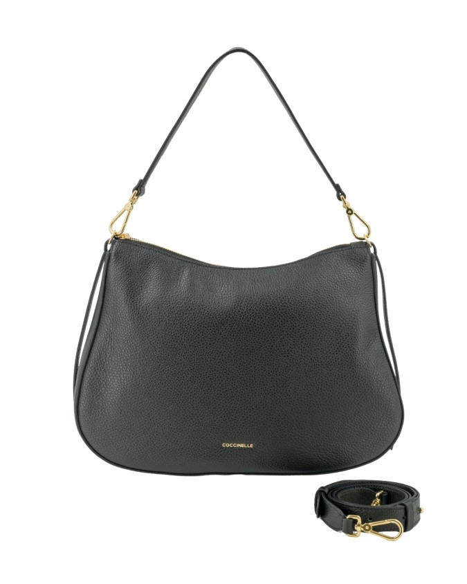 Coccinelle - Borsa a spalla in pelle con tracolla Nory