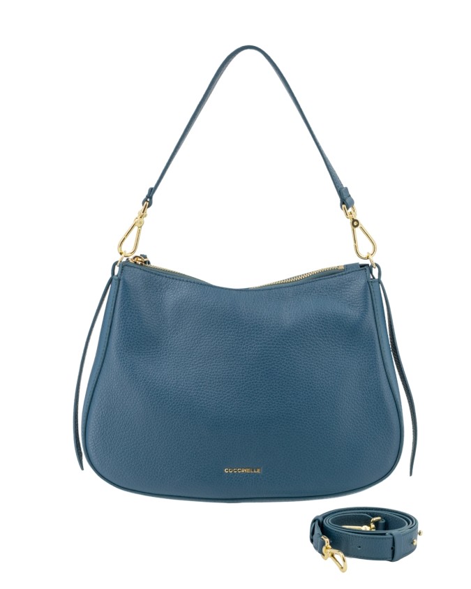 Coccinelle - Borsa a spalla in pelle con tracolla Nory