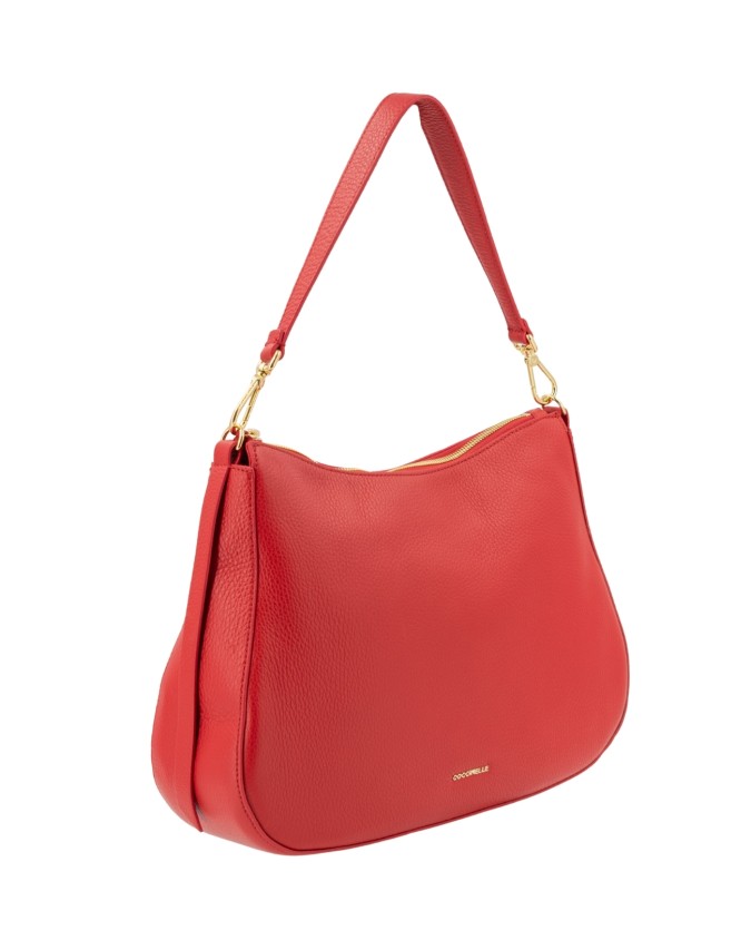 Coccinelle - Nory Leather Shoulder Bag with Shoulder Strap