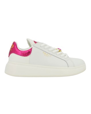  Ynot - Sneakers Donna in Pelle con Dettaglio Gioiello Queen