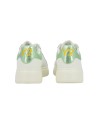 Ynot - Women's Leather Sneakers with Queen Jewelry Detail